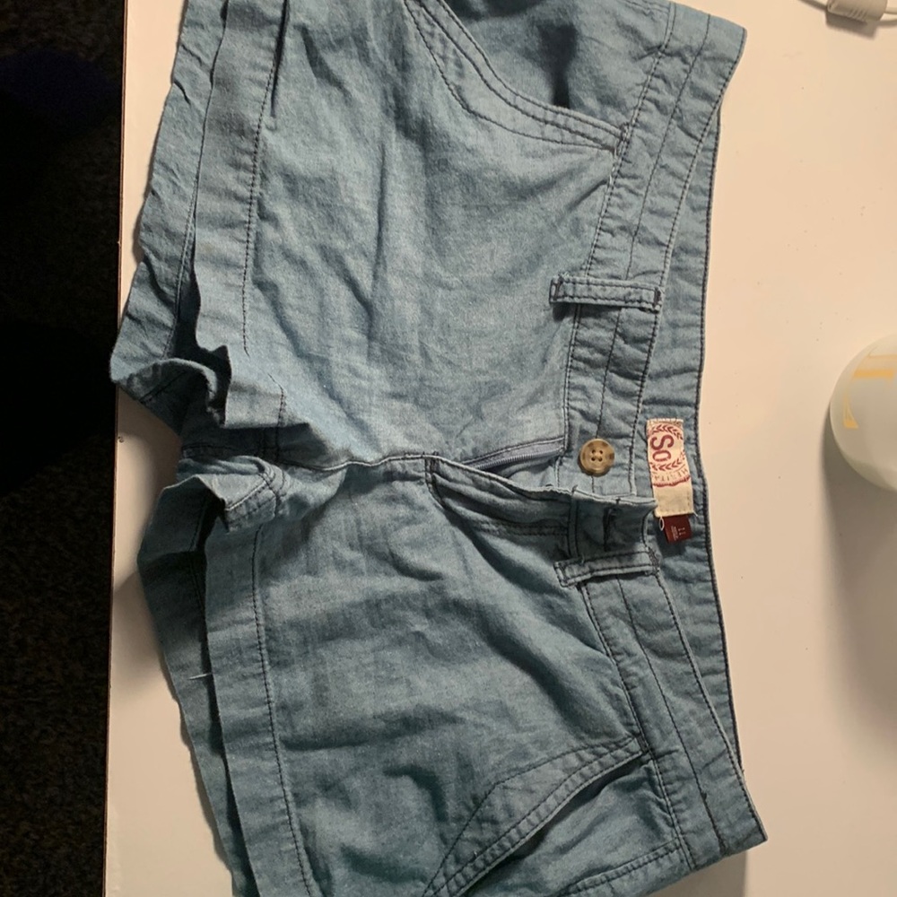 To big on the waist for me and really short